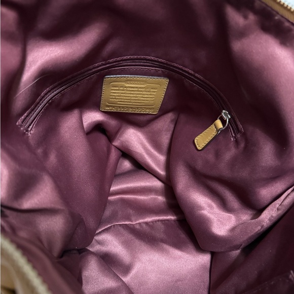 Coach Tan Leather Bag - Picture 6 of 12